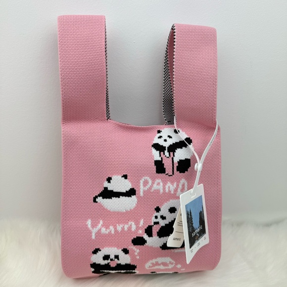 NWT Pinky Panda Stylish Essentials Handheld Bag - Picture 6 of 8